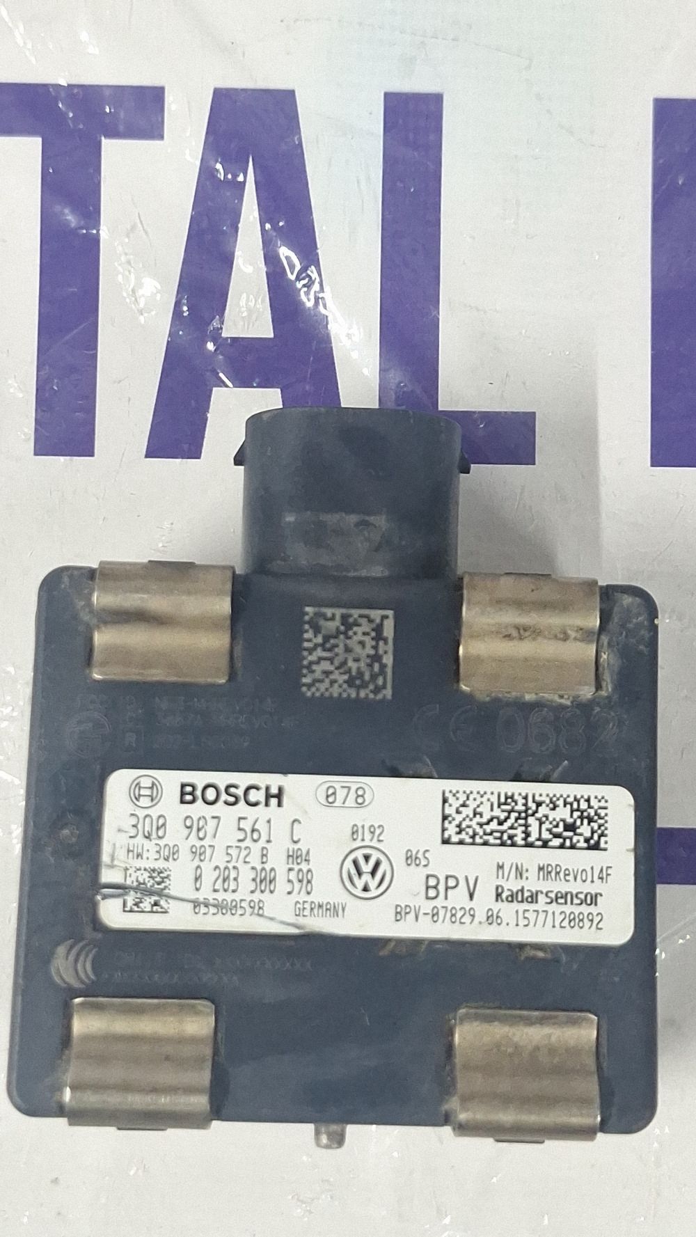 Detector radar Volkswagen Passat B8 2015 - 3Q0907561C 0203300598