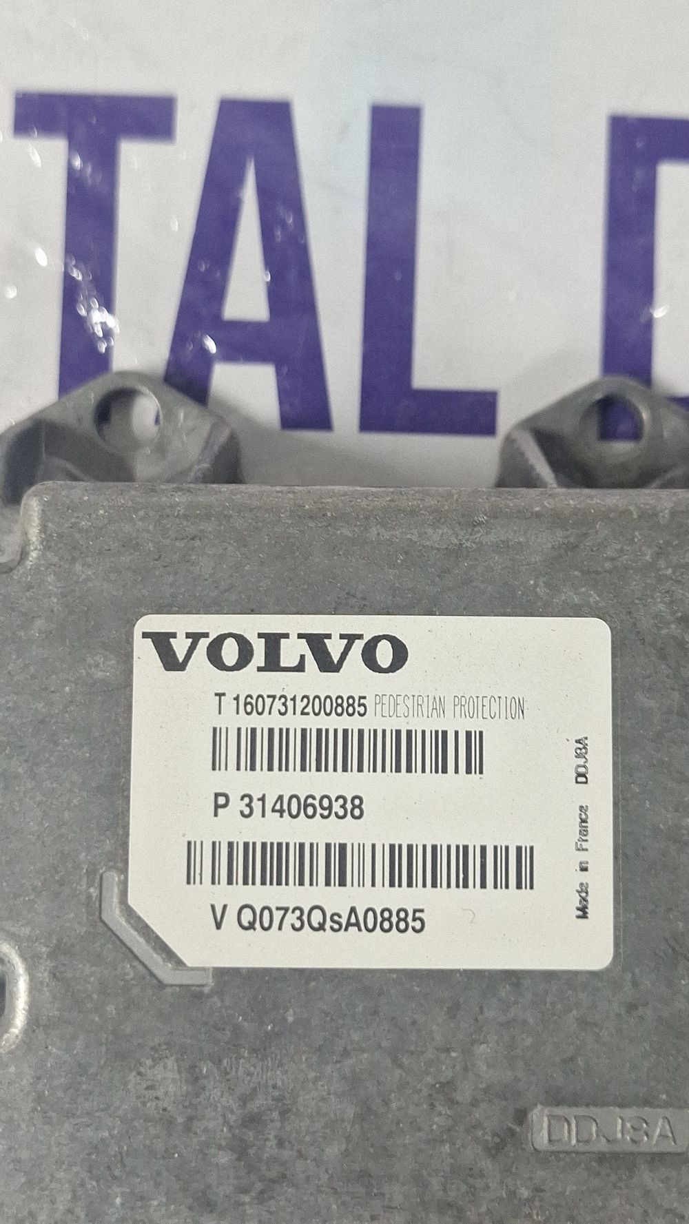 Calculator airbag Volvo S40 V40 2017 - 31406938 T160731200885 VQ073QSA0885