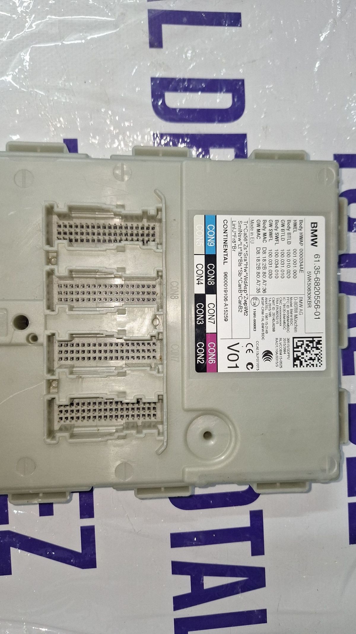 Panou sigurante BMW Seria 7 G11 G12 2016 - 61356820556 000034AF 5WK50630KBR 100010020