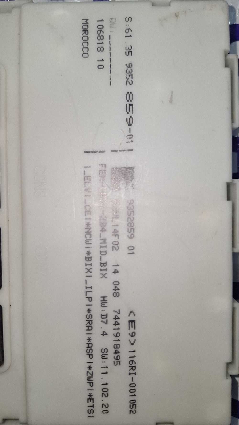 Panou sigurante BMW Seria 1 F20 F21 2015 - 61359352859