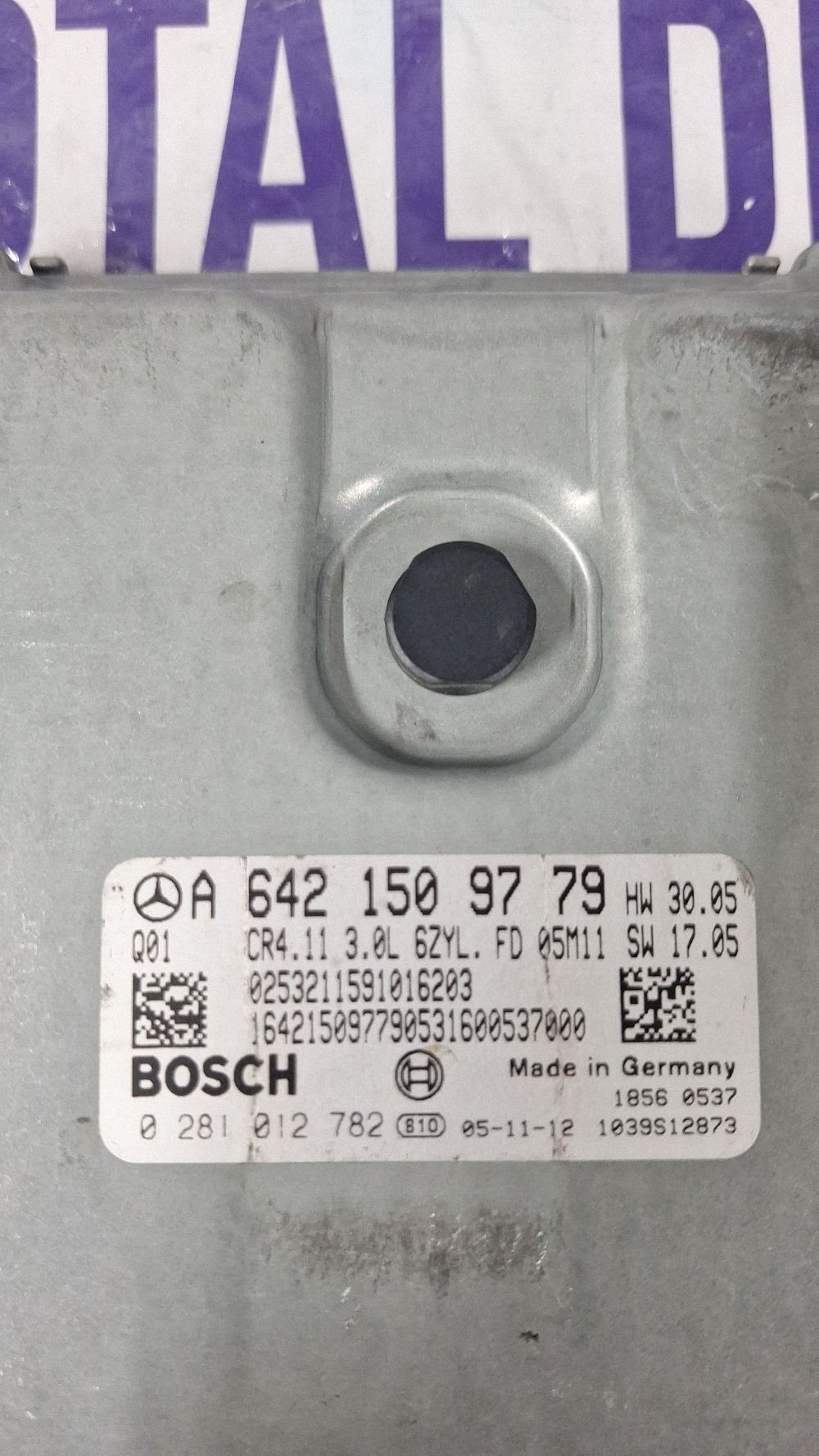 Calculator motor (ECU) Mercedes CLS-class C219 2005 - 1039S12873 A6421509779 0281012782