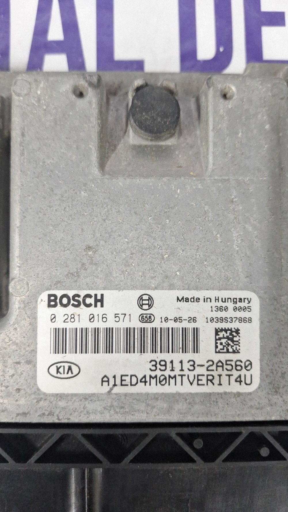 Calculator motor (ECU) Kia Ceed Ceed SW Pro Ceed 2010 - 391132A560 0281016571 1039S37868
