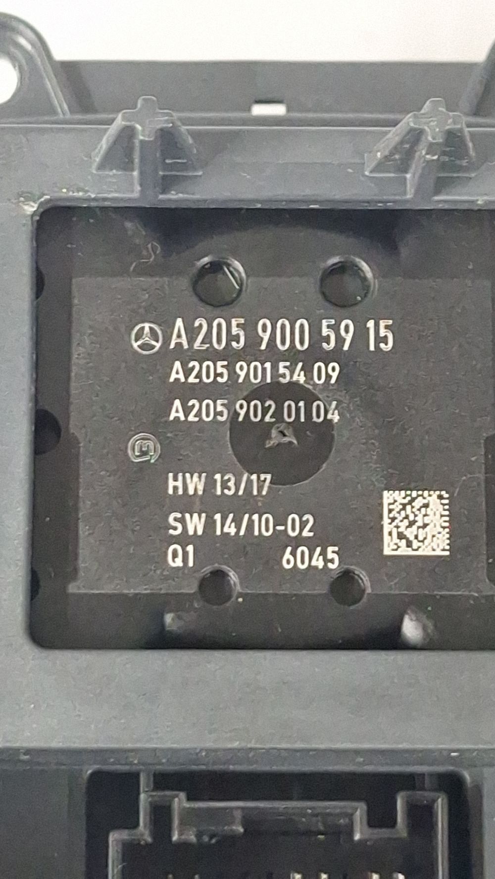Interfata audio Mercedes C-class W205 2016 - A2059005915 A2059020104 A2059015409