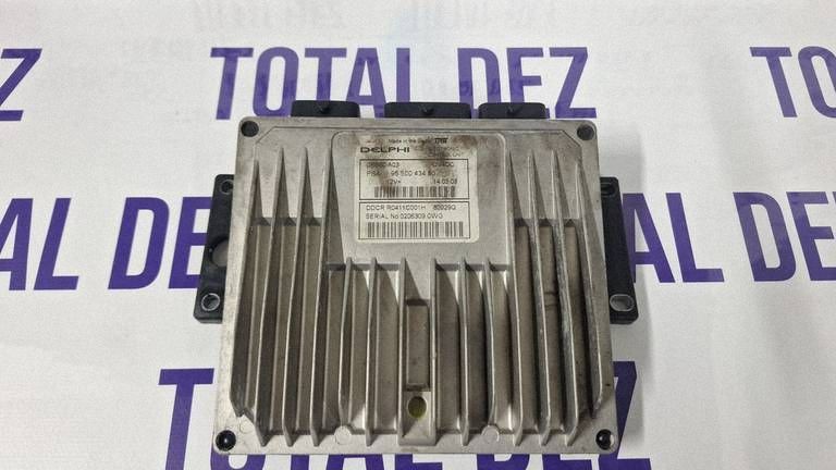 Calculator motor (ECU) Citroen C3 Pluriel Picasso 2004 - 9650043480 R0411C001H 80929Q