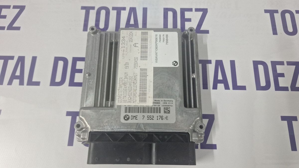 Calculator motor (ECU) BMW Seria 3 E92 E93 2008 - 7552176 1039S08761 18562114