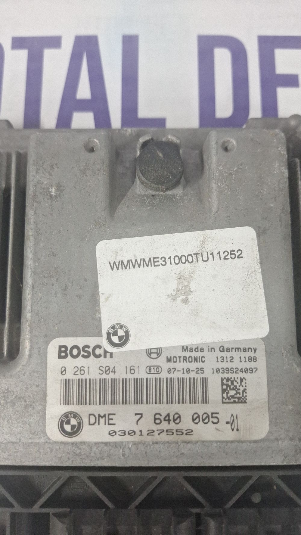 Calculator motor (ECU) Mini One/Cooper Coupe R56 One - Cooper 2010 - 0261S04161 7640005 1039S24097