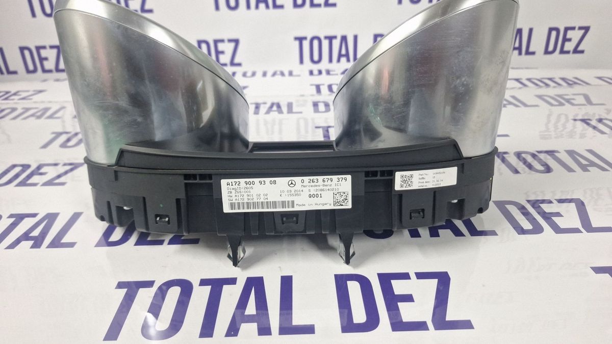 Ceasuri bord Mercedes SLK-class R172 2012 - A1729009308 0263679379 A2729010202
