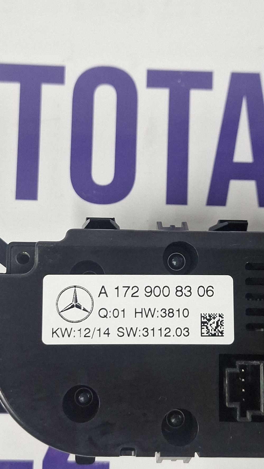 Climatronic Mercedes SLK-class R172 2013 - A1729008306 S311203