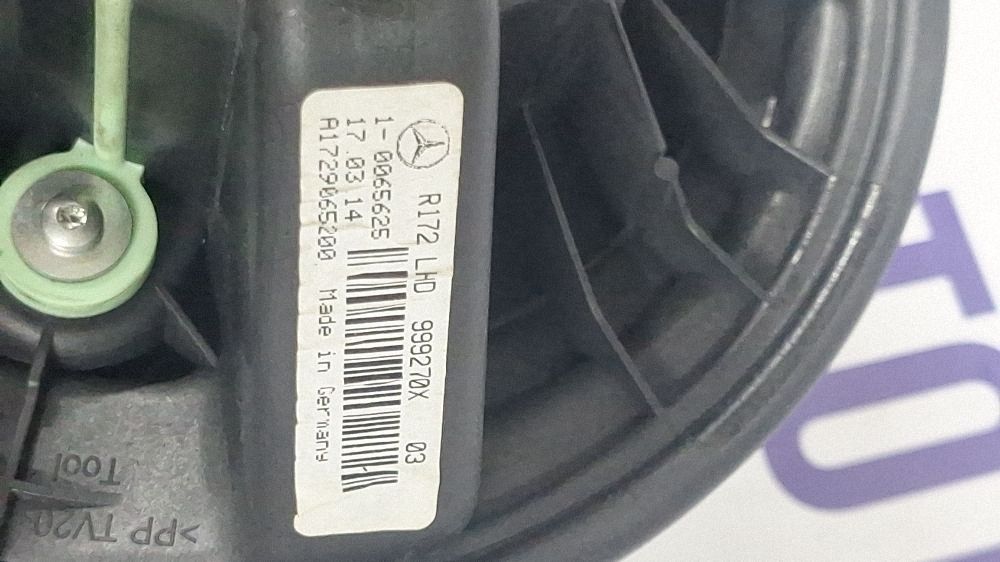 Aeroterma Mercedes SLK-class R172 2014 - A1729065200 999270X 0065625
