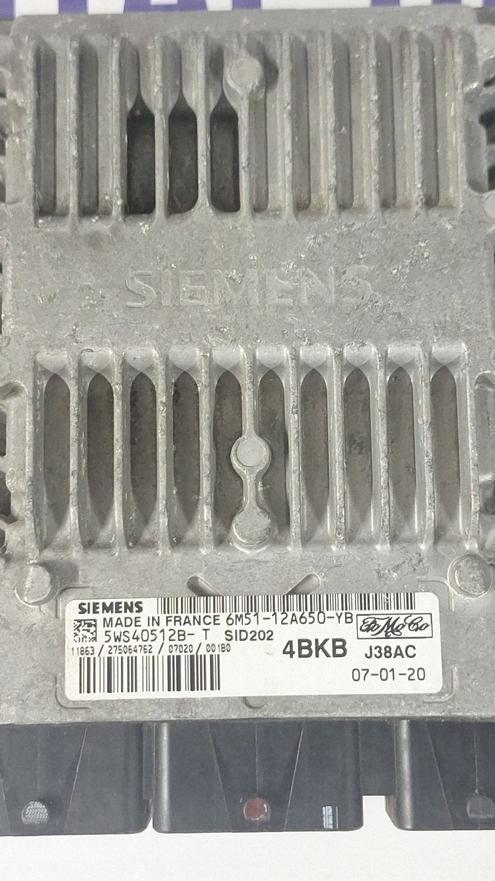 Calculator motor (ECU) Ford Focus 2007 - 6M5112A650YB 5WS40512BT