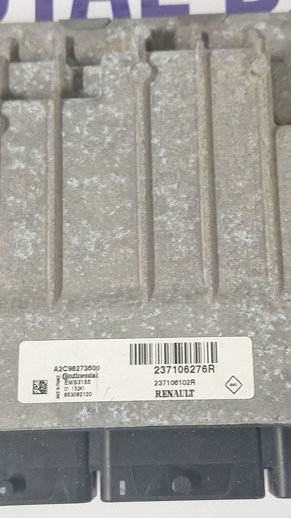 Calculator motor (ECU) Dacia Duster II 2017 - 237106102R 237106276R A2C98273600