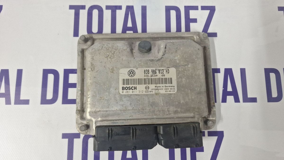 Calculator motor (ECU) Seat Leon (1M) 2001 - 038906012HD 0281011312 1039S02423