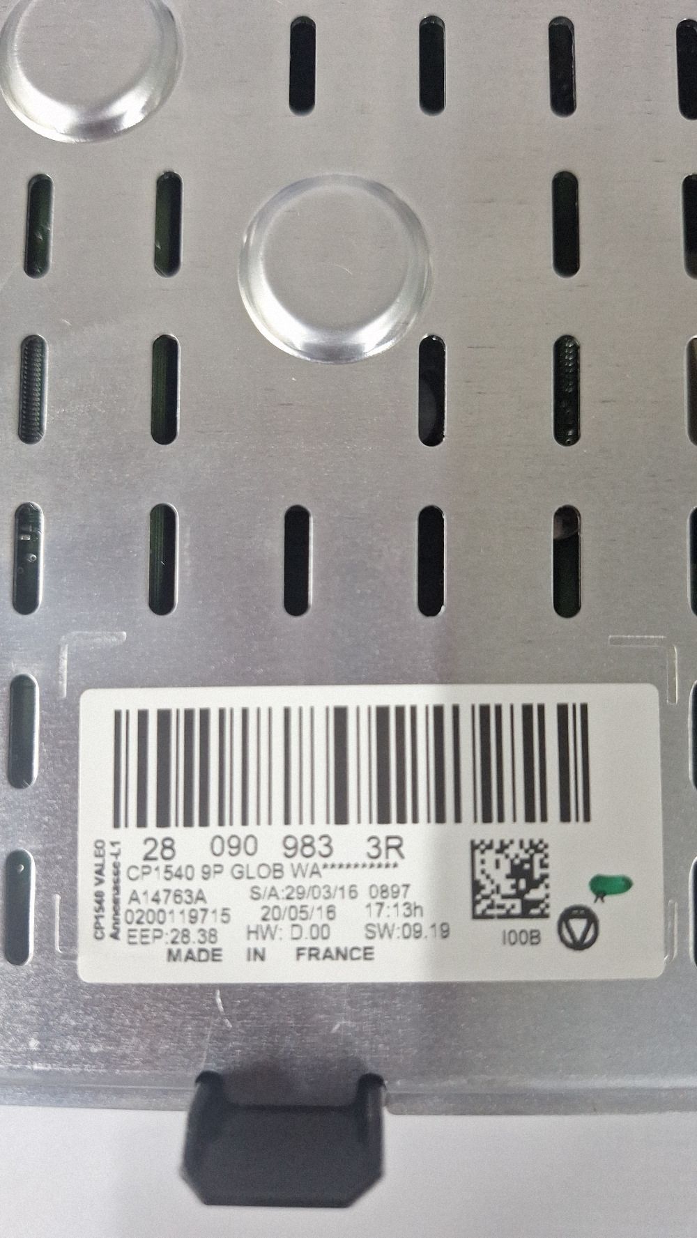 Display Renault Talisman 2016 - 280909833R