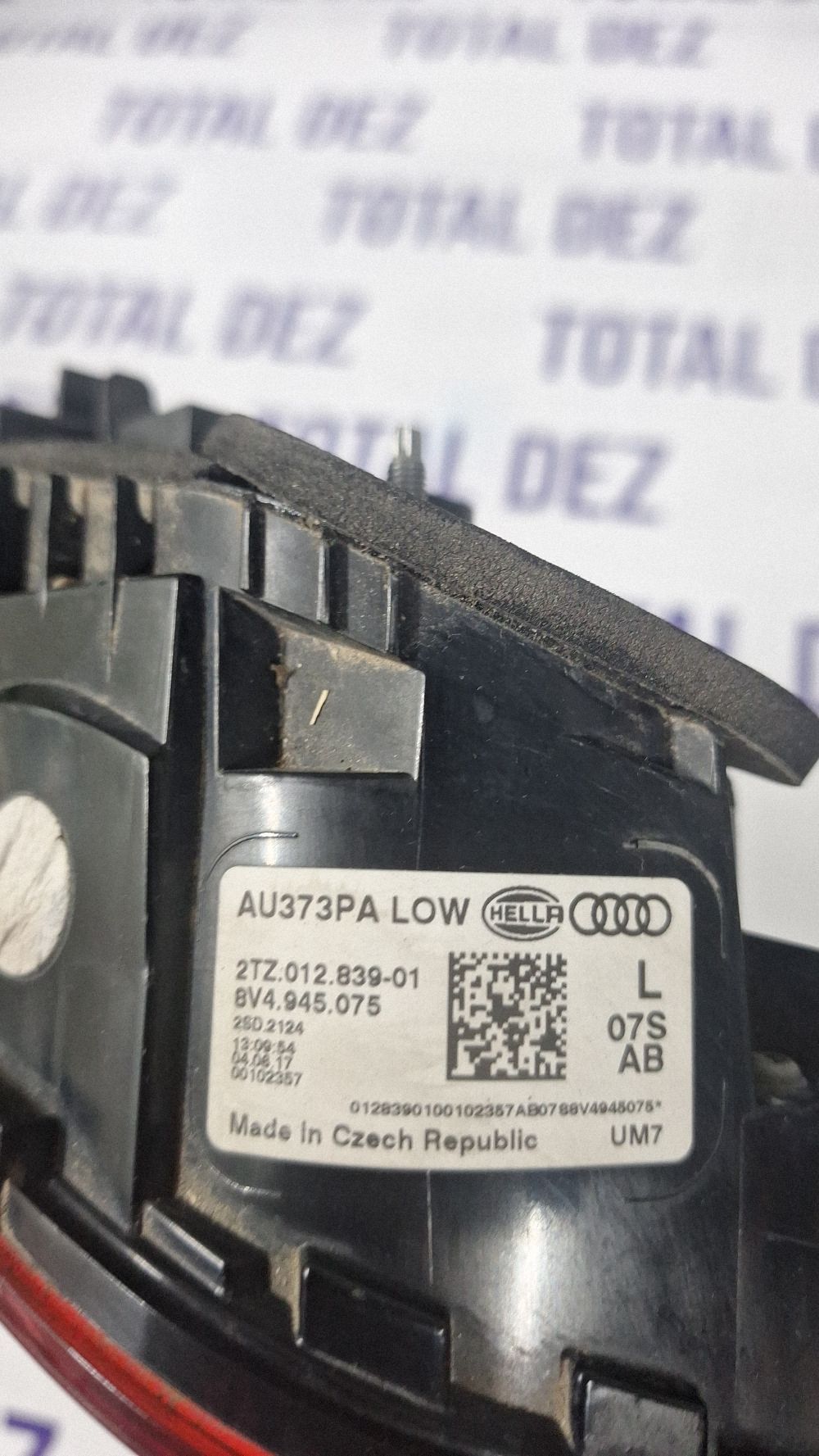 Stop Stanga spate Audi A3 S3 8V 2018 - AU373PA