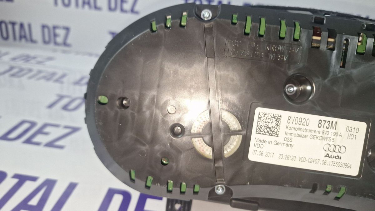 Ceasuri bord Audi A3 S3 8V 2018 - 8V0920873M 1755030994