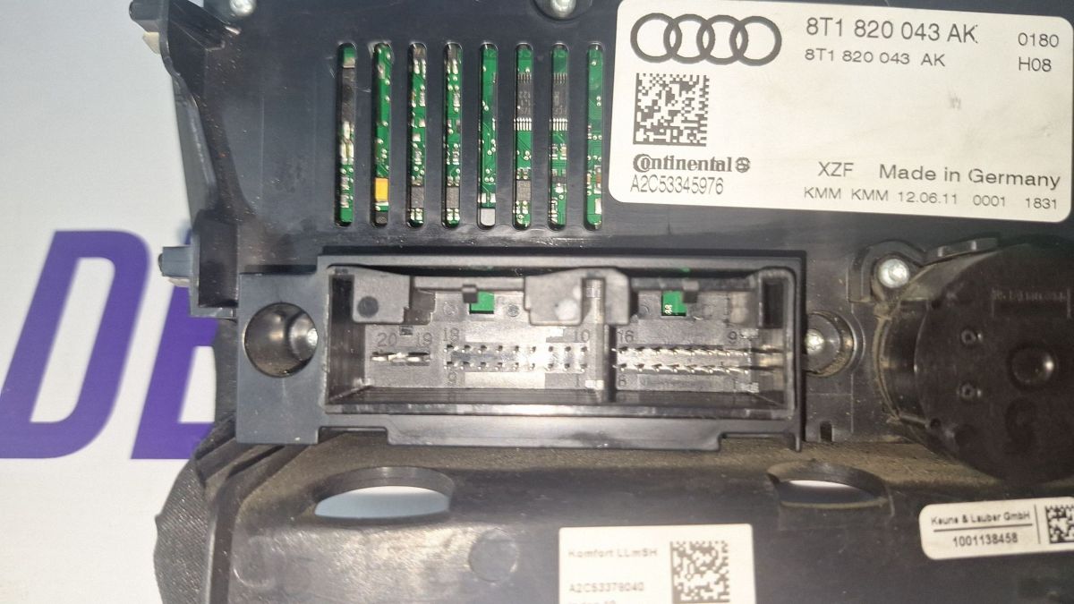 Climatronic Audi A5 S5 8T 8F 2007 - 8T1820043AK A2C53345976