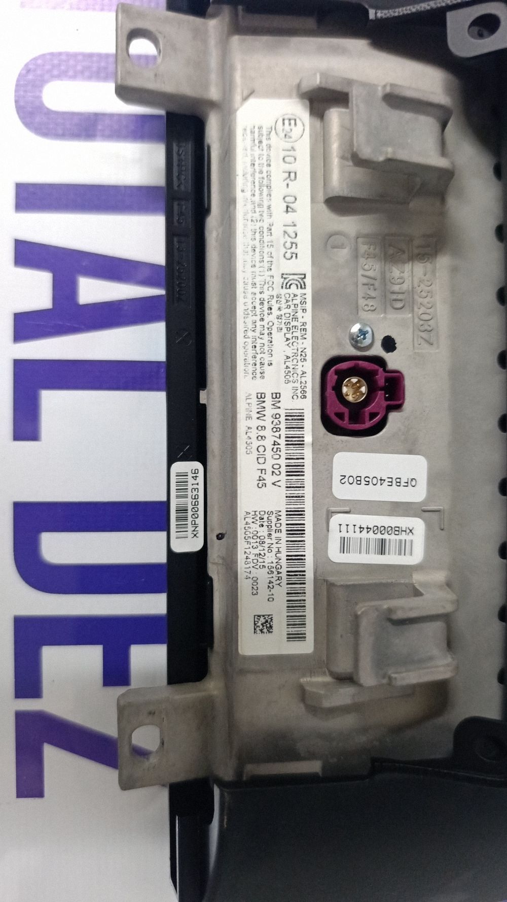 Display BMW Seria 2 F46 2015 - 9387450