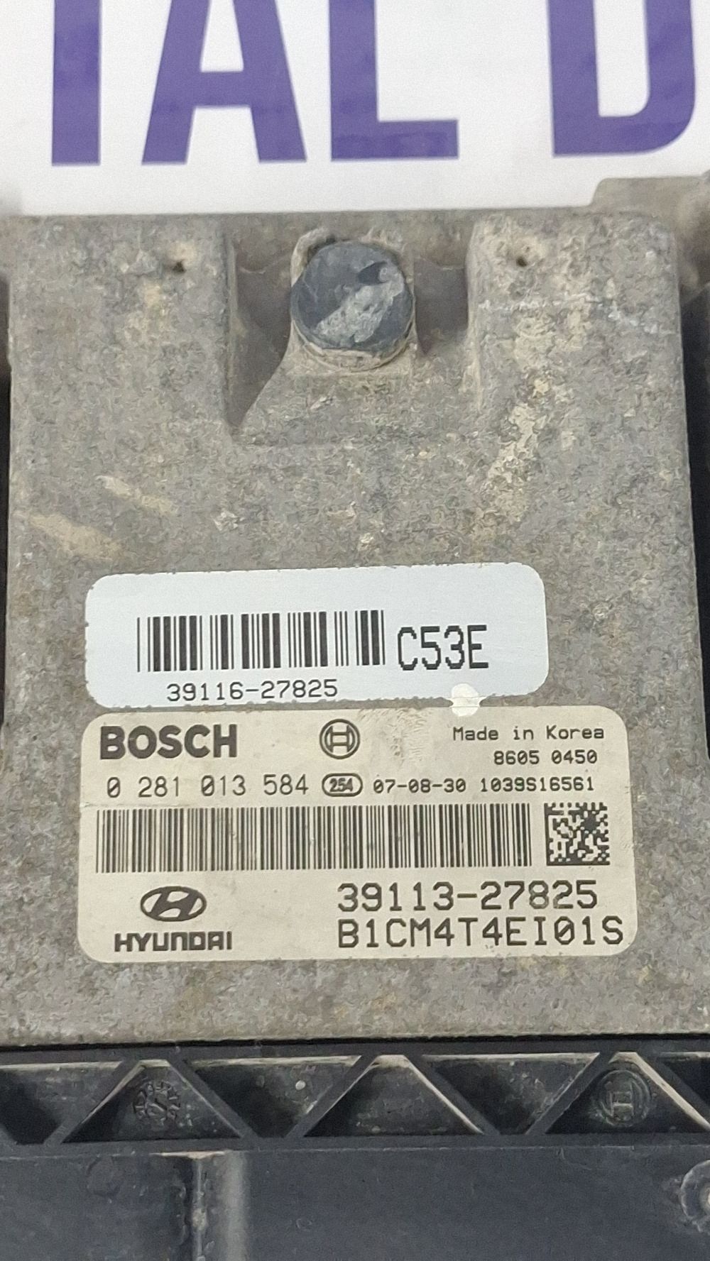 Calculator motor (ECU) Hyundai Santa Fe Grand Santa Fe 2006 - 3911327825 0281013584 3911627825