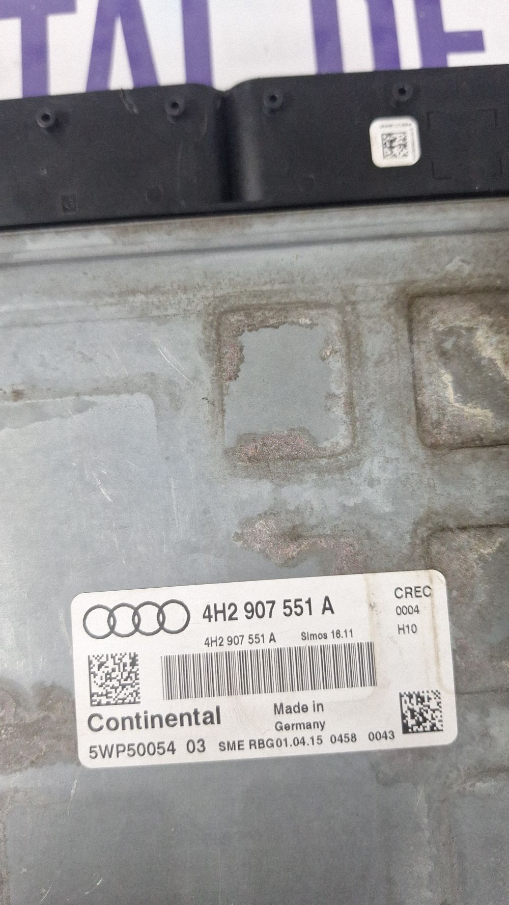 Calculator motor (ECU) Audi A8 S8 D4 4H 2016 - 4H2907551A 5WP5005403