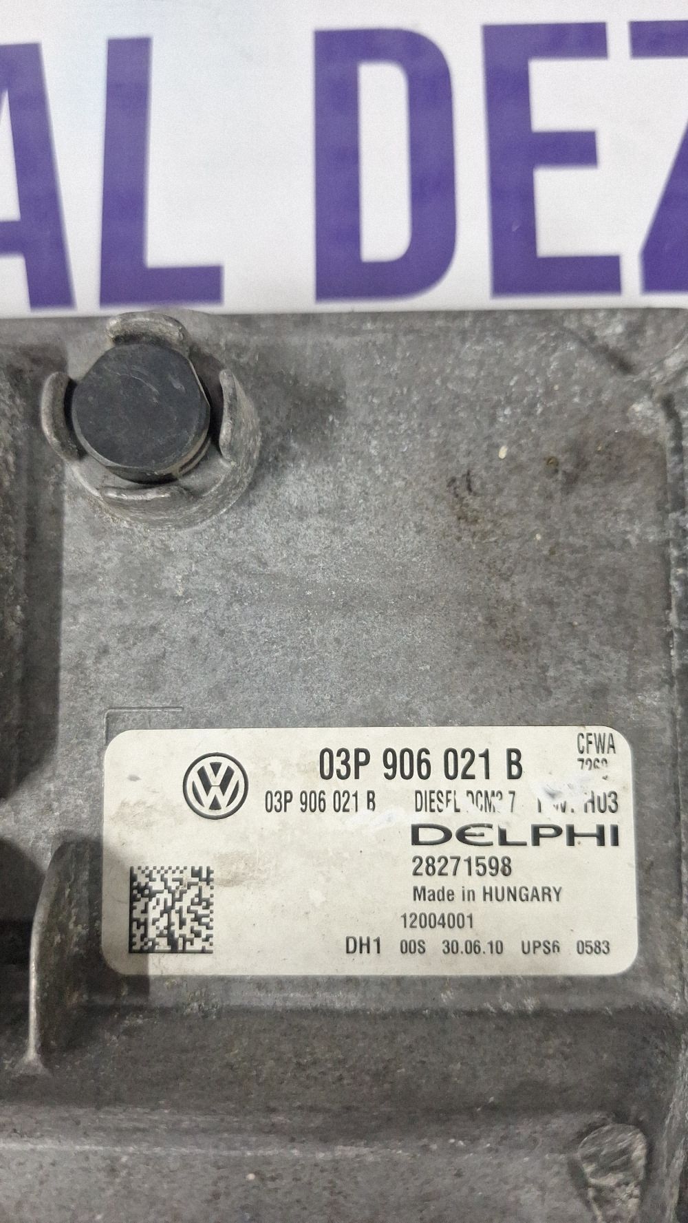 Calculator motor (ECU) Volkswagen Polo V 6R 2010 - 03P906021B 28271598