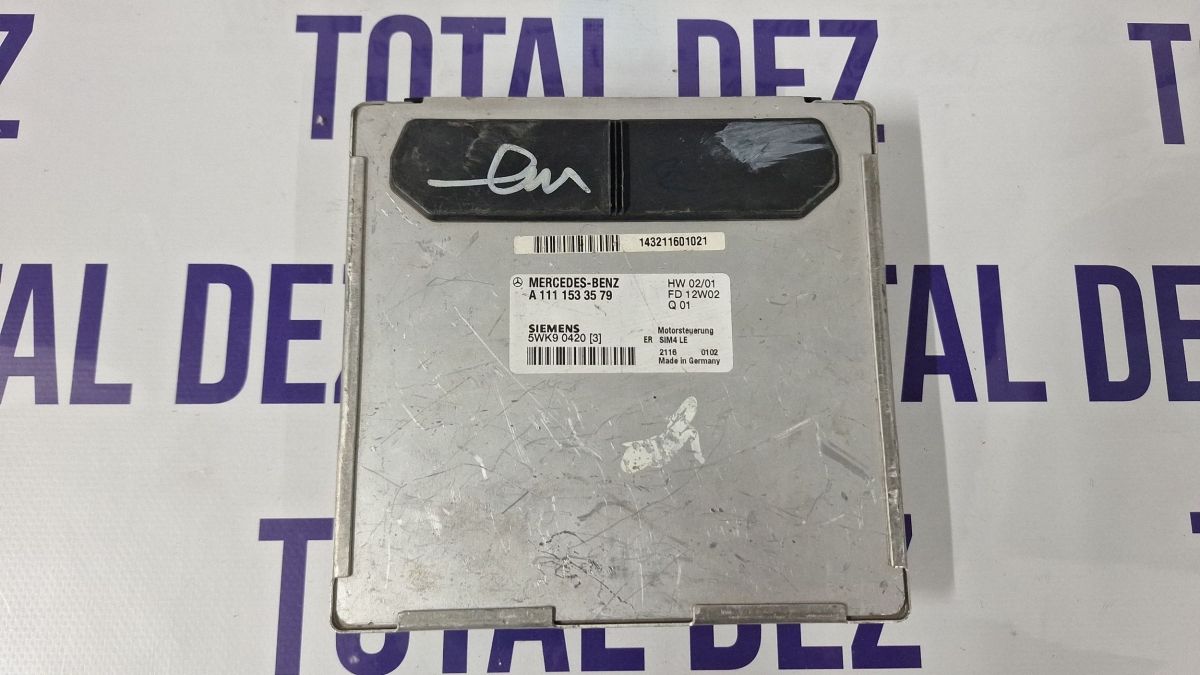 Calculator motor (ECU) Mercedes C-class W203 2005 - A1111533579 5WK90420 143211601021