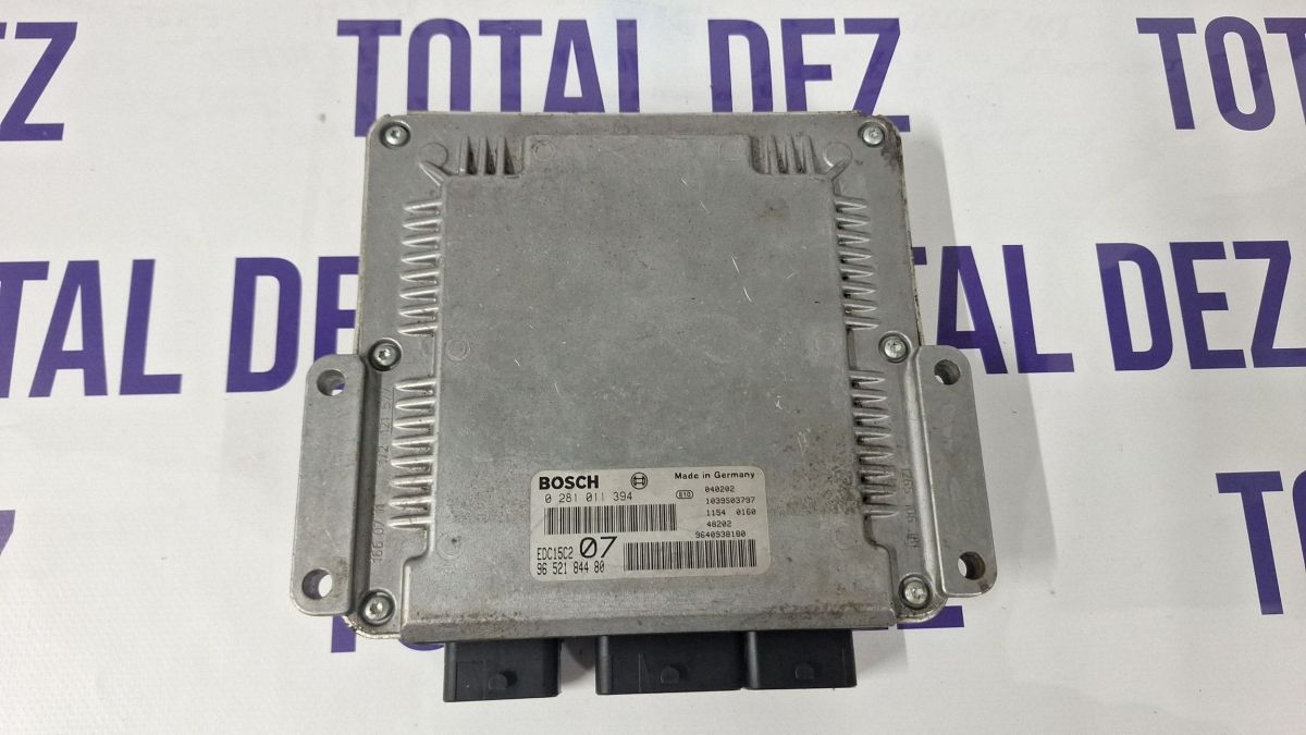 Calculator motor (ECU) Peugeot 607 2001 - 9640938180 0281011394 9652184480