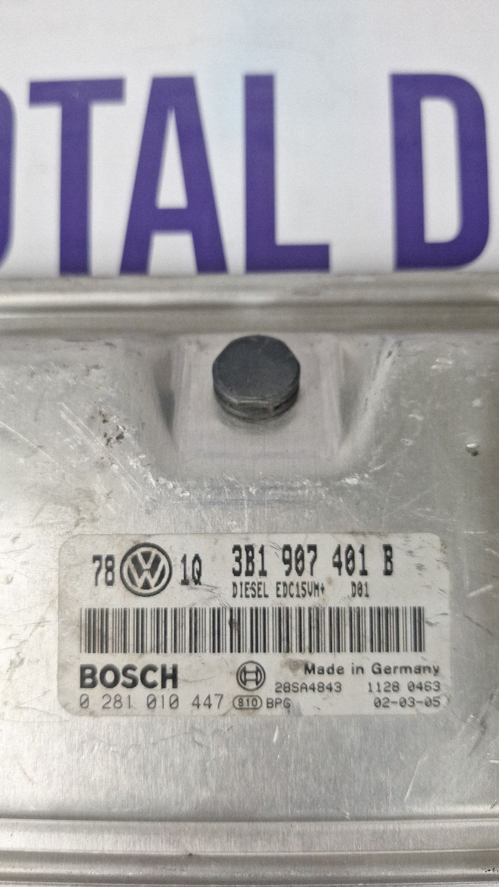 Calculator motor (ECU) Volkswagen Passat B5.5 2001 - 3B1907401B 0281010447 28SA4843
