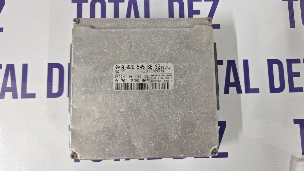 Calculator motor (ECU) Mercedes C-class W203 2003 - 26RT0000 A0265456632 0261206301