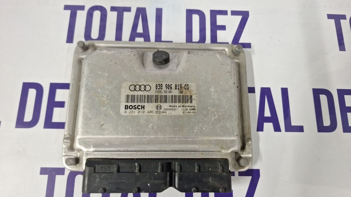 Calculator motor (ECU) Audi A4 S4 B5 8D 1997 - 038906019CG 0281010406 28SA5037
