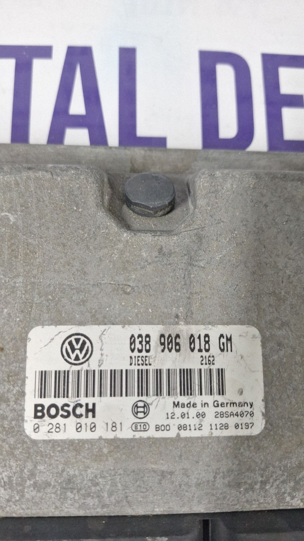Calculator motor (ECU) Skoda Octavia Mk1 (1U) 2001 - 038906018GM 0281010181 28SA4070