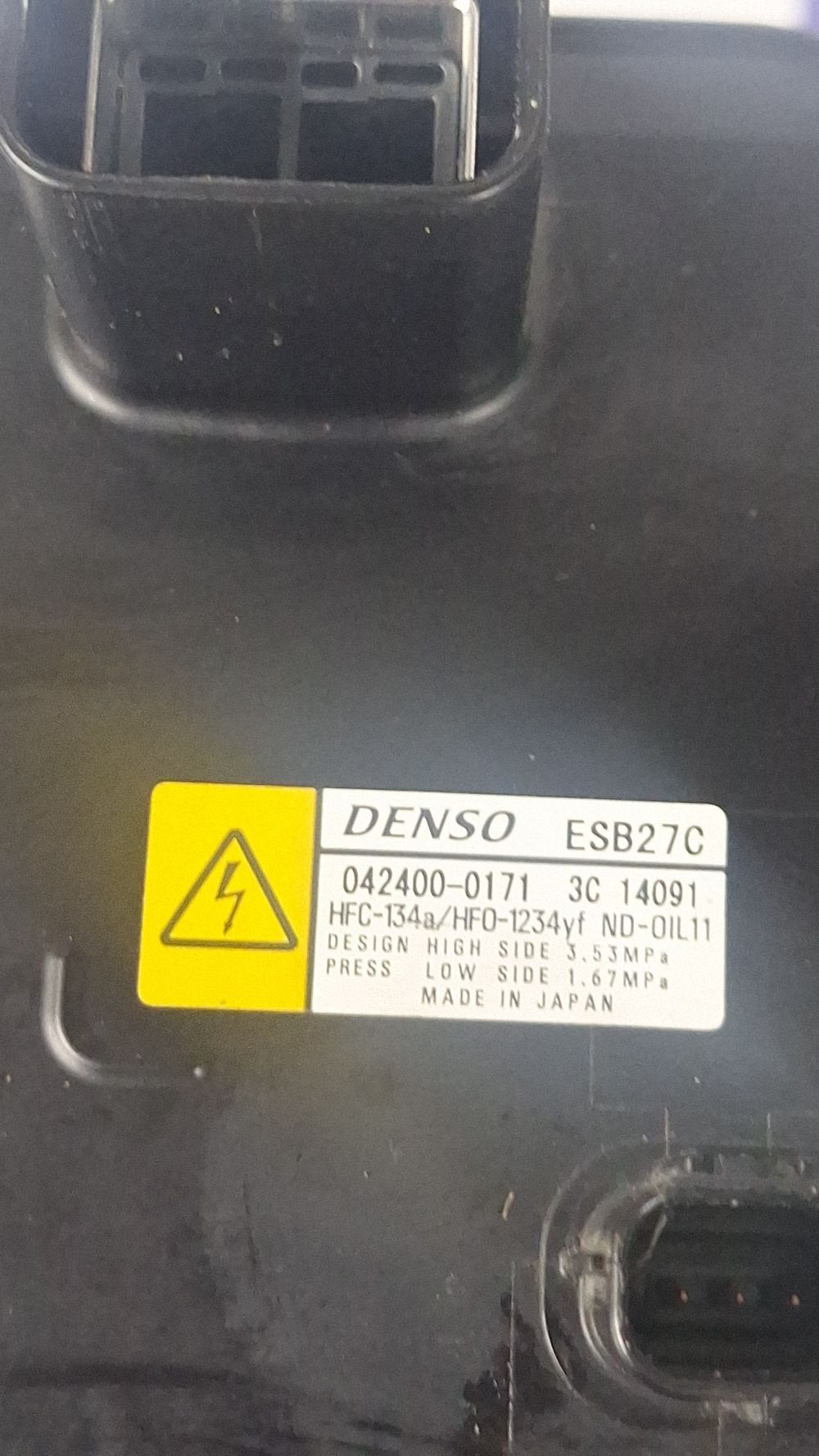 Compresor AC Lexus UX 2019 - ESB27C 0424000171 3C14091