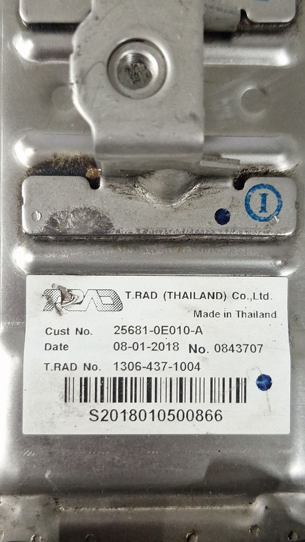 Calculator injectie Toyota Hilux (AN120 AN130) 2018 - 08012018 256810E010A 13064371004 0843707