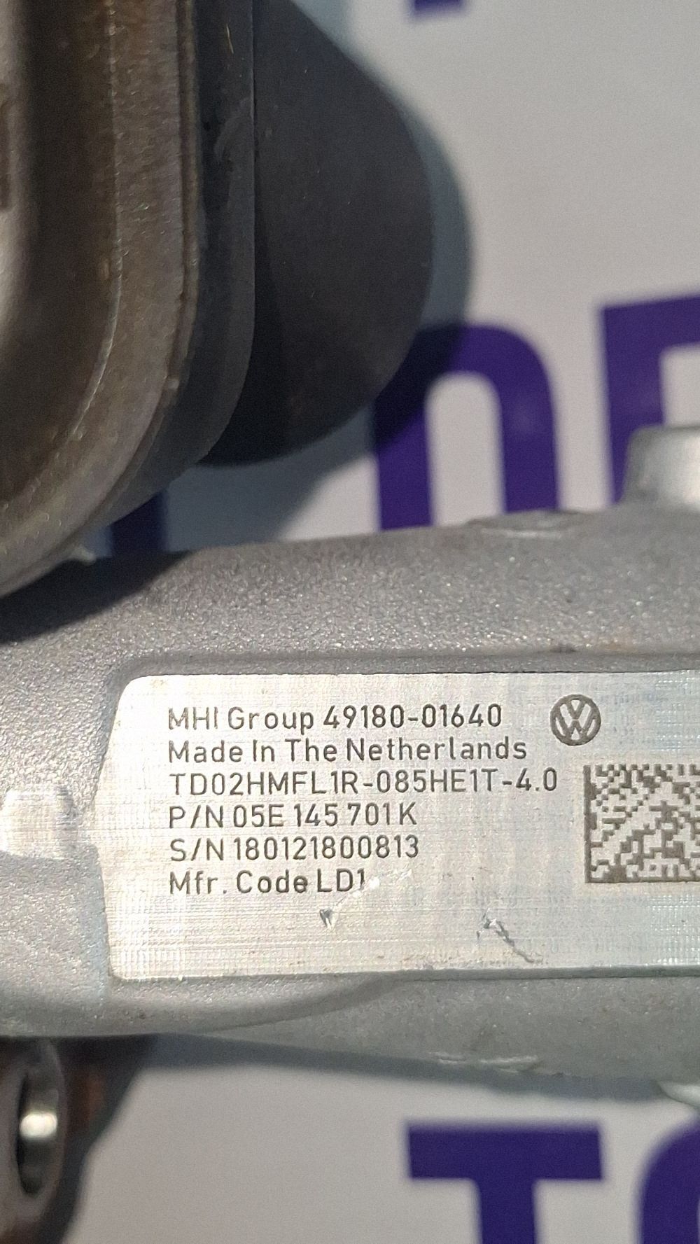 Turbina Volkswagen T-Roc 2021 - 4918001640 180121800813 085EH1T40