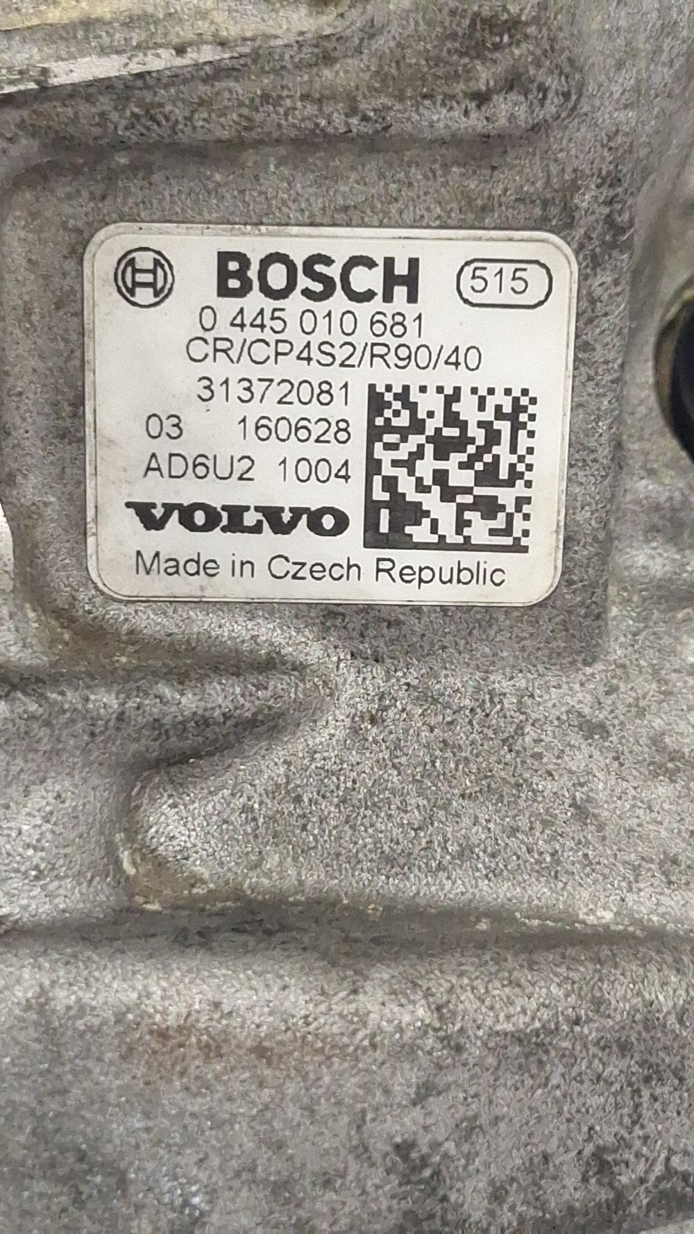 Pompa injectie Volvo XC60 2013 - 31372081 0445010681