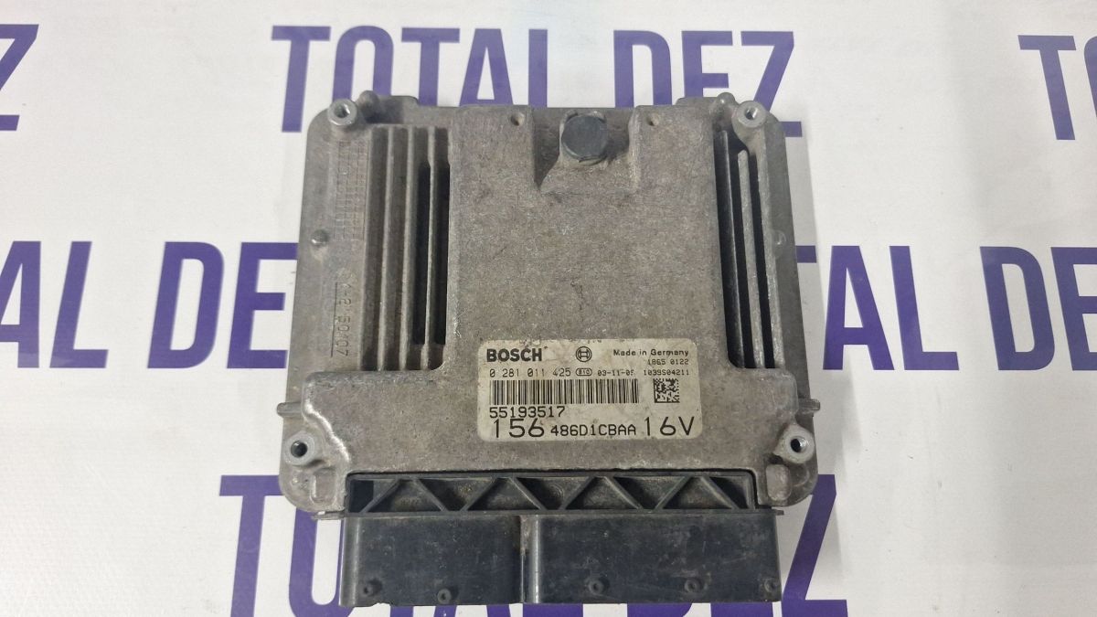 Calculator motor (ECU) Alfa Romeo 156 2003 - 0281011425 55193517 486D1CBAA