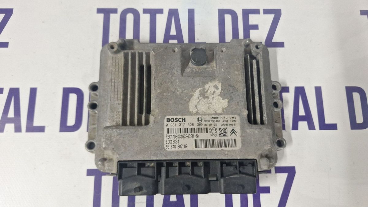 Calculator motor (ECU) Peugeot 207 2007 - 9657699480 0281012528 9664620780 9657688480