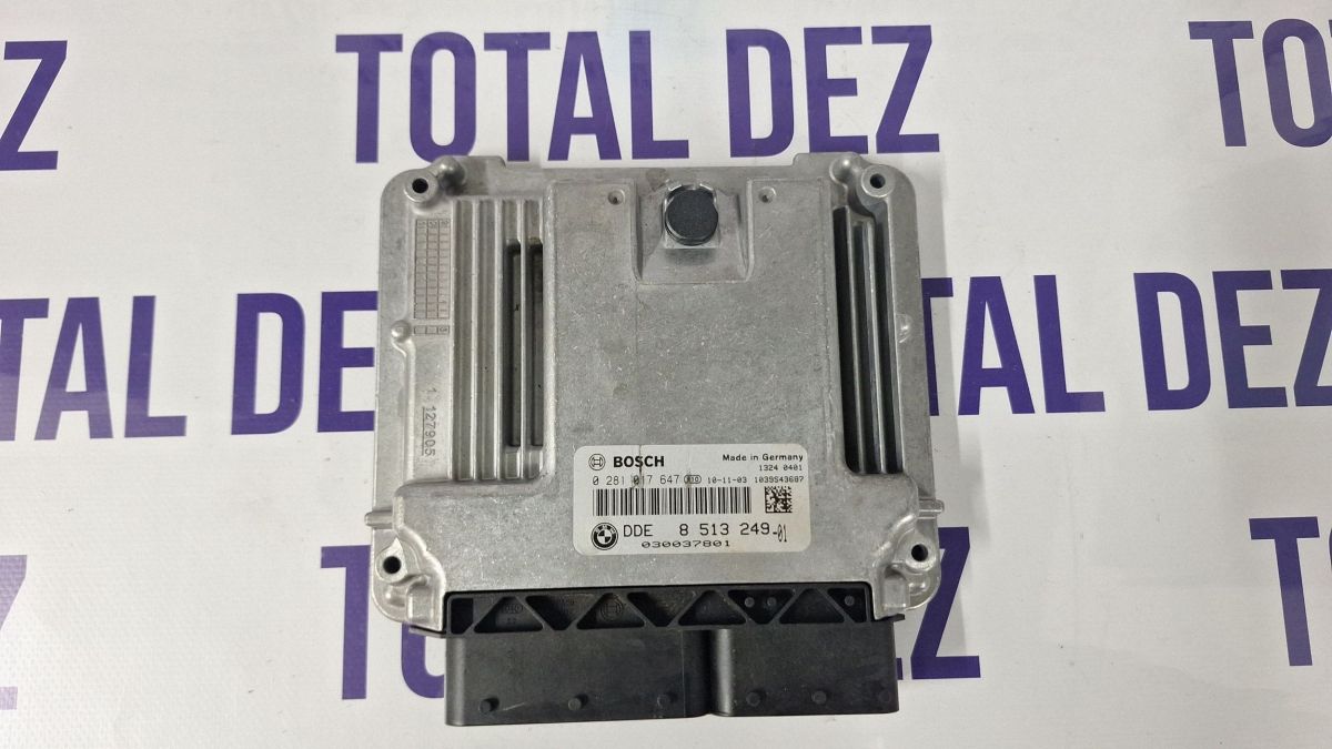 Calculator motor (ECU) BMW X3 F25 2010 - 8513249 0281017647 1039S43687