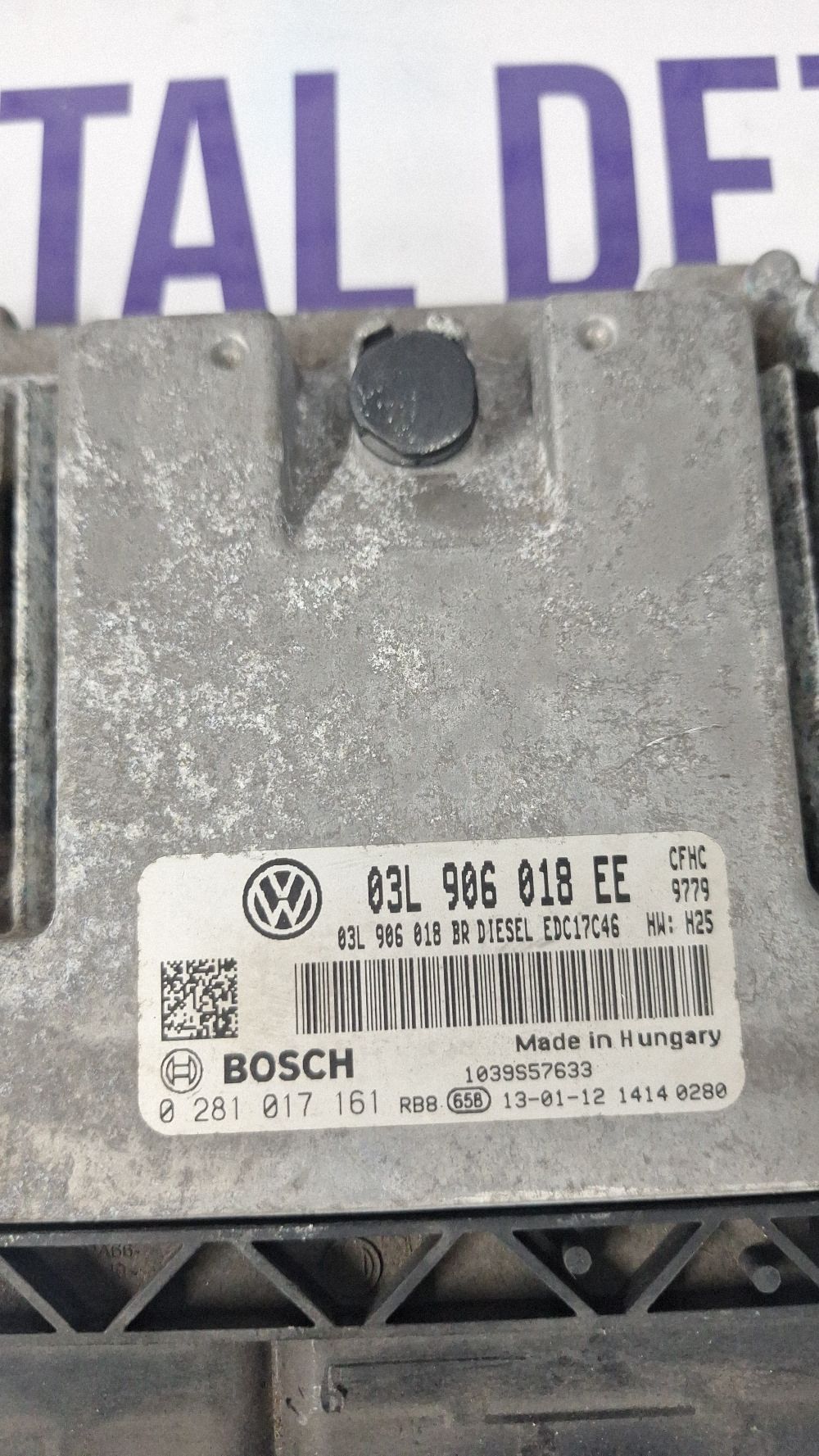 Calculator motor (ECU) Skoda Octavia Mk2 (1Z) 2010 - 03L906018BR 03L906018EE 0281017161