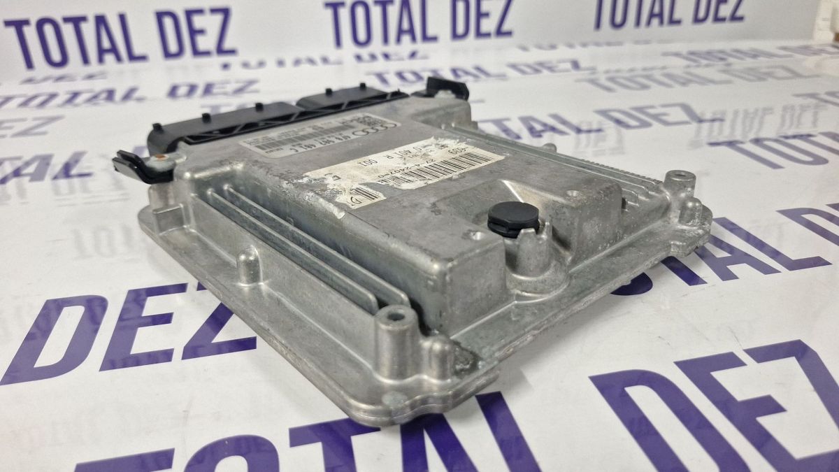 Calculator motor (ECU) Audi A6 S6 C6 4F 2006 - 4F0907401C 4F1910401R 0281013833
