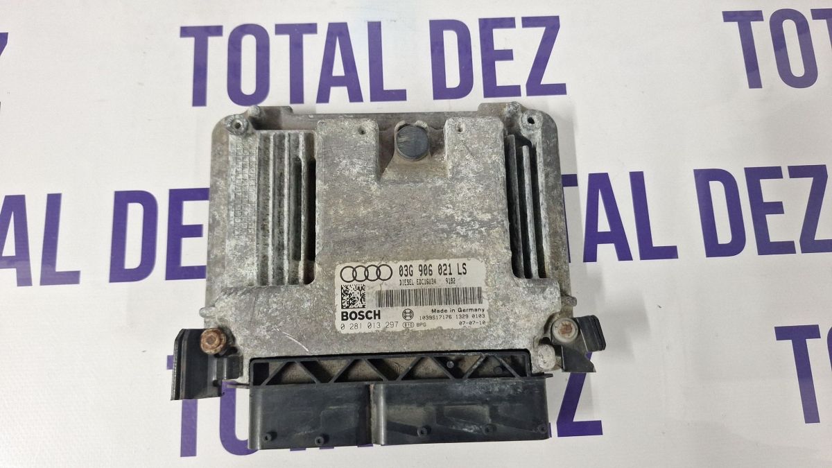 Calculator motor (ECU) Audi A3 S3 Sportback 8P 2003 - 03G906021LS 0281013297 1039S17176