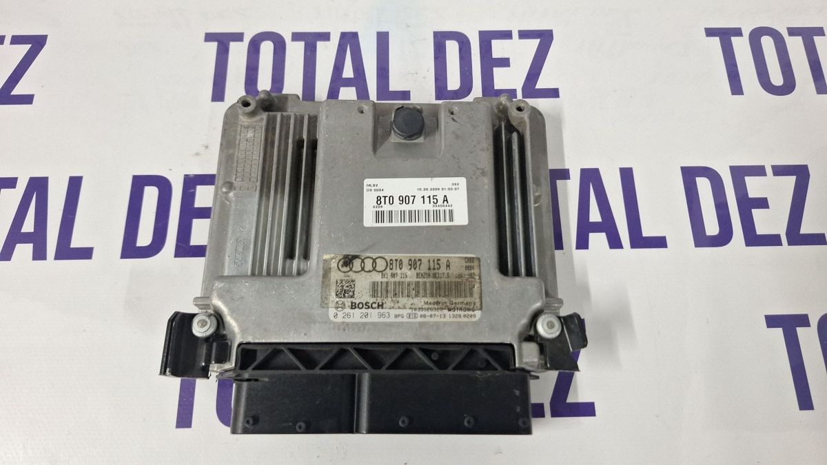 Calculator motor (ECU) Audi A5 S5 8T 8F 2008 - 8T0907115A 0261201963
