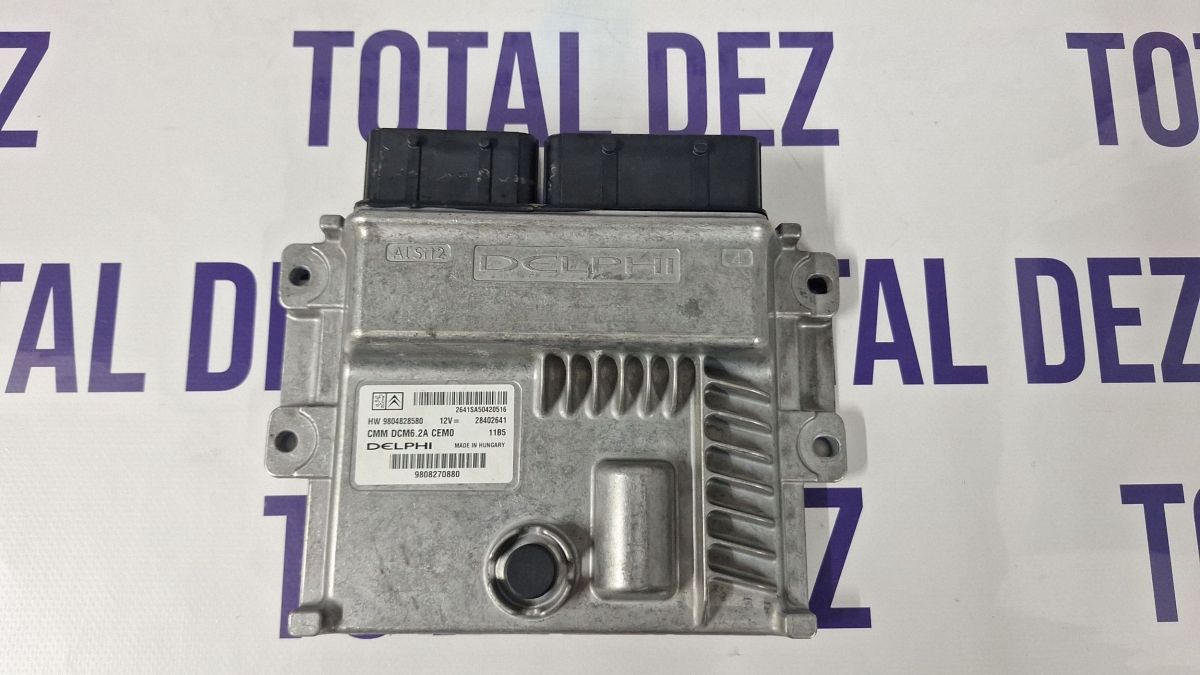 Calculator motor (ECU) Citroen C4 Picasso Grand Picasso Aircross Cactus II 2016 - 9804828580 9808270880 28402641