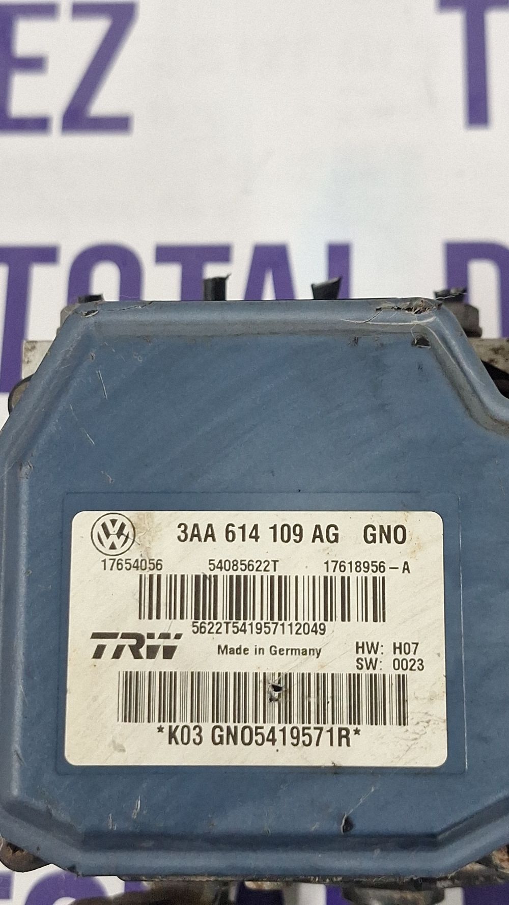 Pompa ABS Volkswagen Passat B7 2012 - 3AA614109AG 54085622T 17654056 KE20462735DES