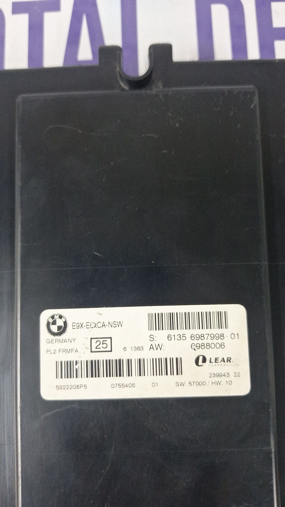 Calculator lumini BMW Seria 3 E90 E91 2007 - 6135698799801