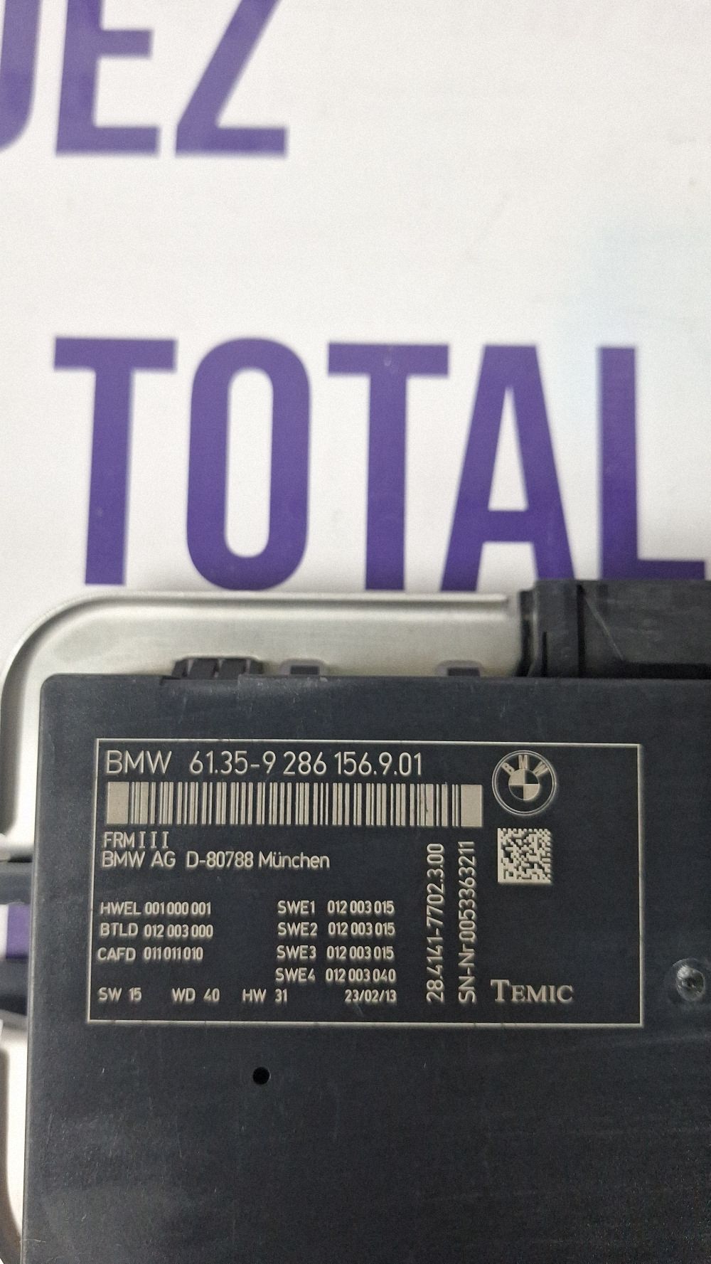 Calculator lumini BMW X3 F25 2010 - 012003000 61359286156901