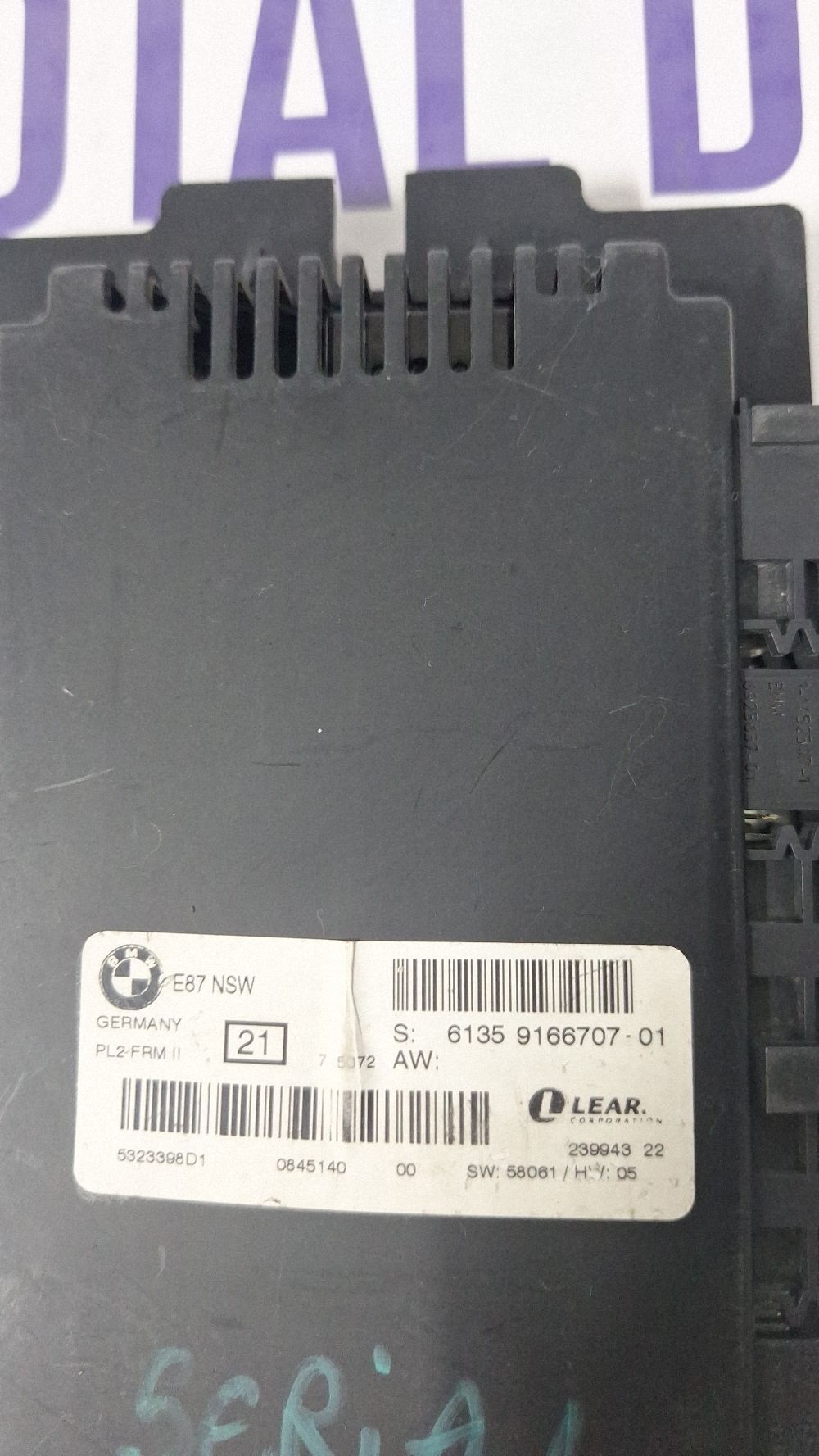 Calculator lumini BMW Seria 1 E81 E87 2007 - 61359166707 5323398