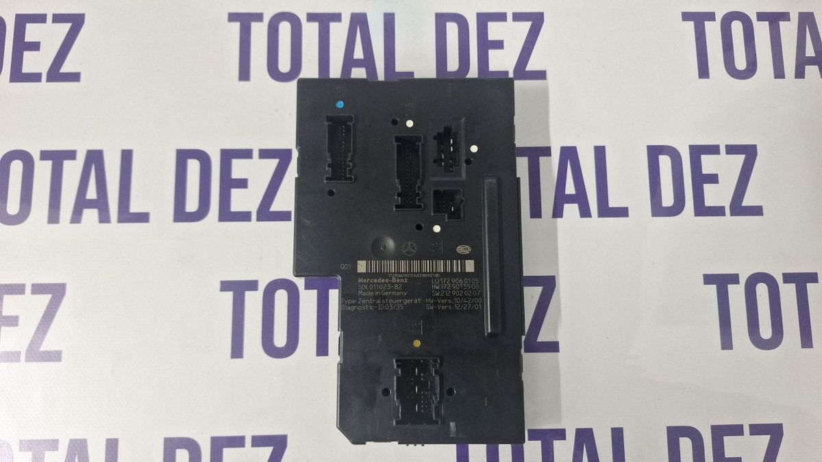 Calculator confort Mercedes C-class W204 2013 - 2129020207 1729060105 1729015500 5DK01102382