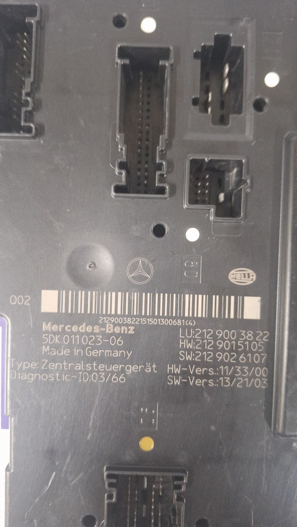 Panou sigurante Mercedes E-class W212 2015 - 2129003822 2129015105 5DK01102306