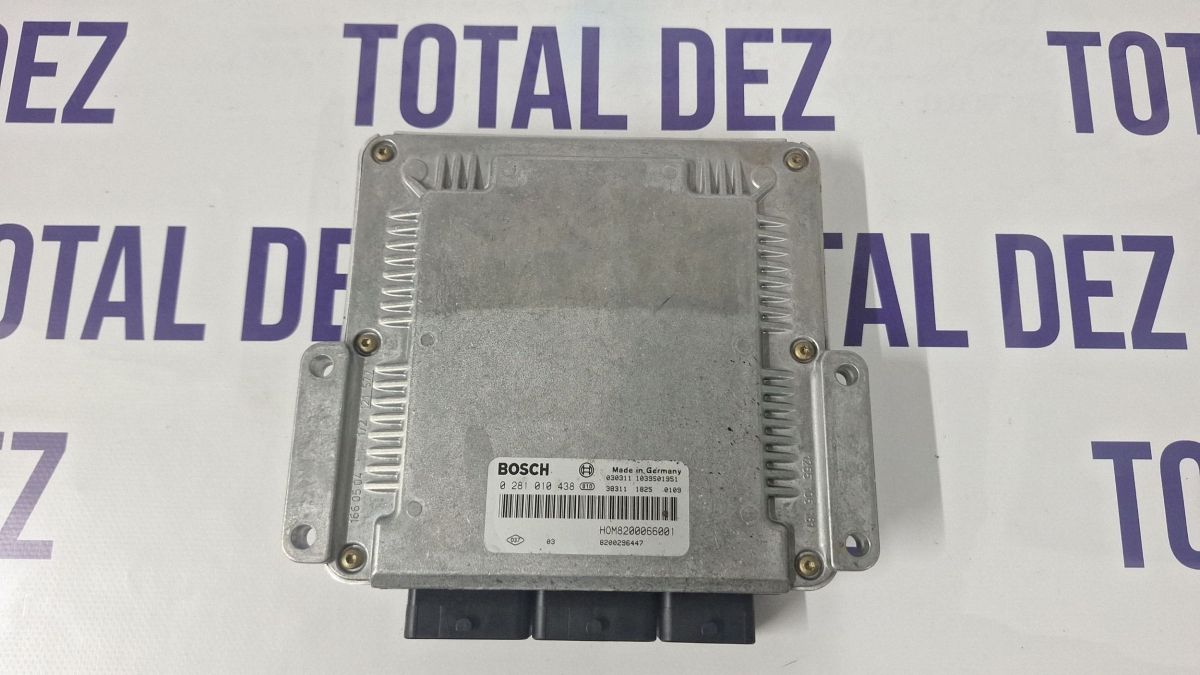 Calculator motor (ECU) Mitsubishi Space Star 2001 - 0281010438 H0M8200066001 8200296447 1039S01951