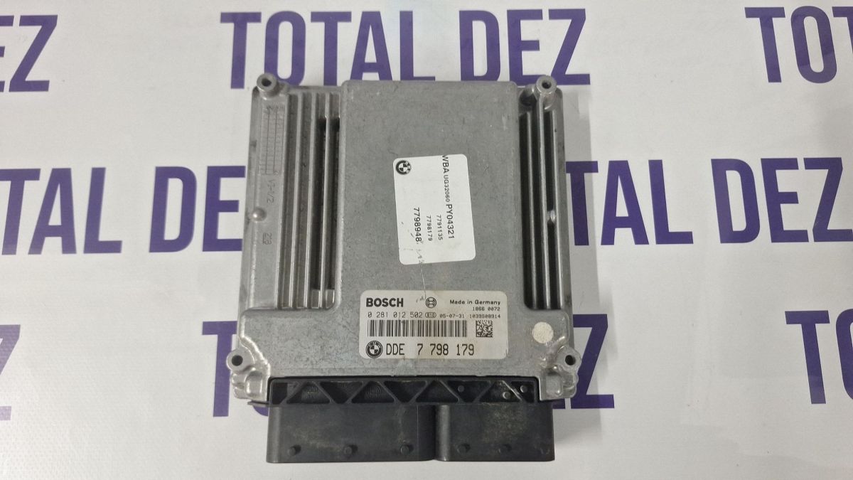 Calculator motor (ECU) BMW Seria 1 E81 E87 2005 - 0281012502 7798179 1039S08914